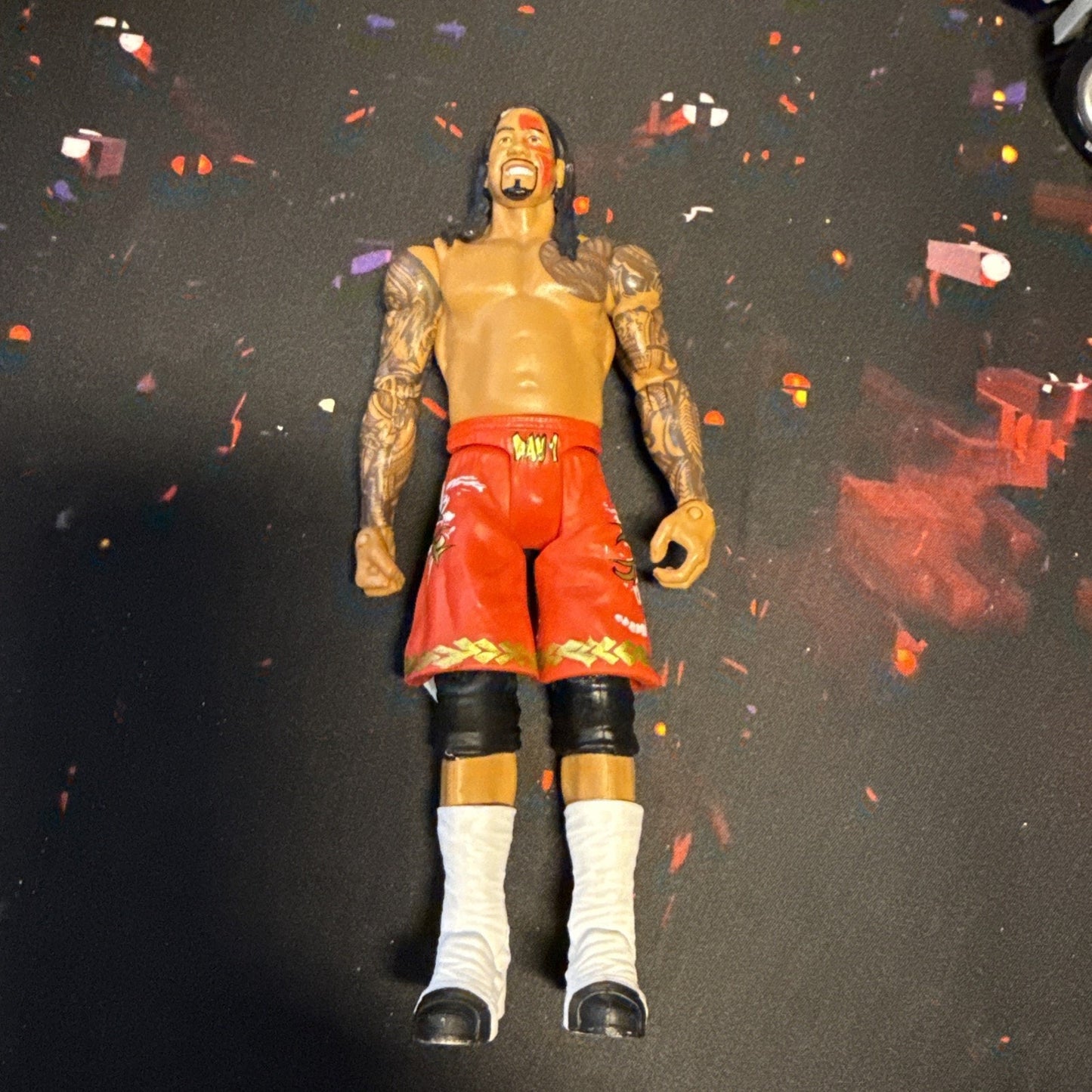 WWE Jimmy Uso Mattel Basic Figure Battle Packs 2013 Series 32 Action Figure Toy