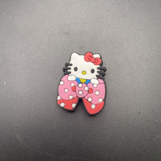 Hello Kitty for Croc shoe Charm Jibbitz Bow