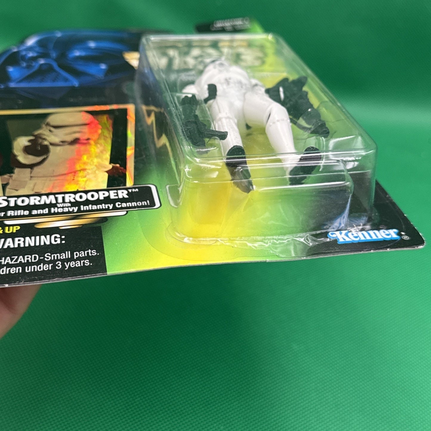 Kenner Star Wars Power of The Force Green Card Stormtrooper Action Figure