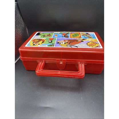 Vintage Goofy Disney Cook’d Comic Up Whirley Drink Works Pencil Box Lunch Box