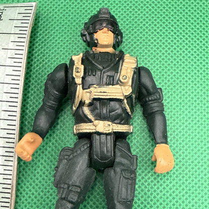 Chap Mei Action Figure Green And Tan Military Soldier Force Pilot Driver - toyscardscomics