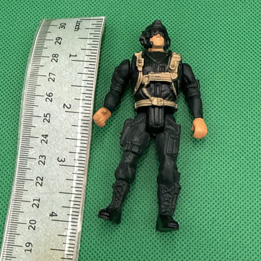 Chap Mei Action Figure Green And Tan Military Soldier Force Pilot Driver - toyscardscomics