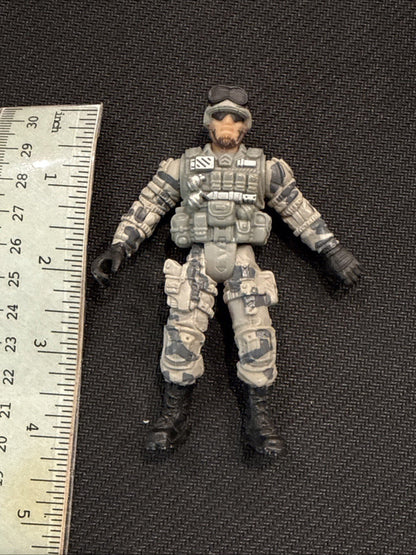 Chap Mei Military Soldier 4” Action Figure Plastic Toy - toyscardscomics