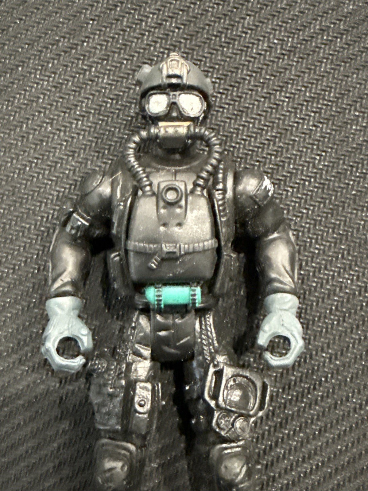 CHAP MEI NAVY 3.75" ACTION FIGURE FROGMAN WITH RESPIRATOR EXCITE C151 - toyscardscomics