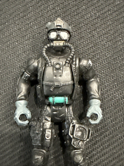 CHAP MEI NAVY 3.75" ACTION FIGURE FROGMAN WITH RESPIRATOR EXCITE C151 - toyscardscomics