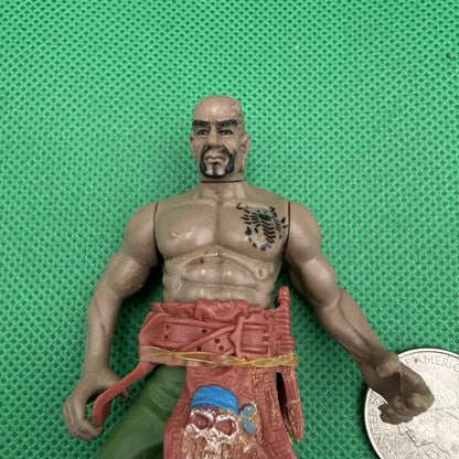 Chap Mei Pirate Expeditions High Seas Menace Scorpion Tattoo 4" Action Figure - toyscardscomics