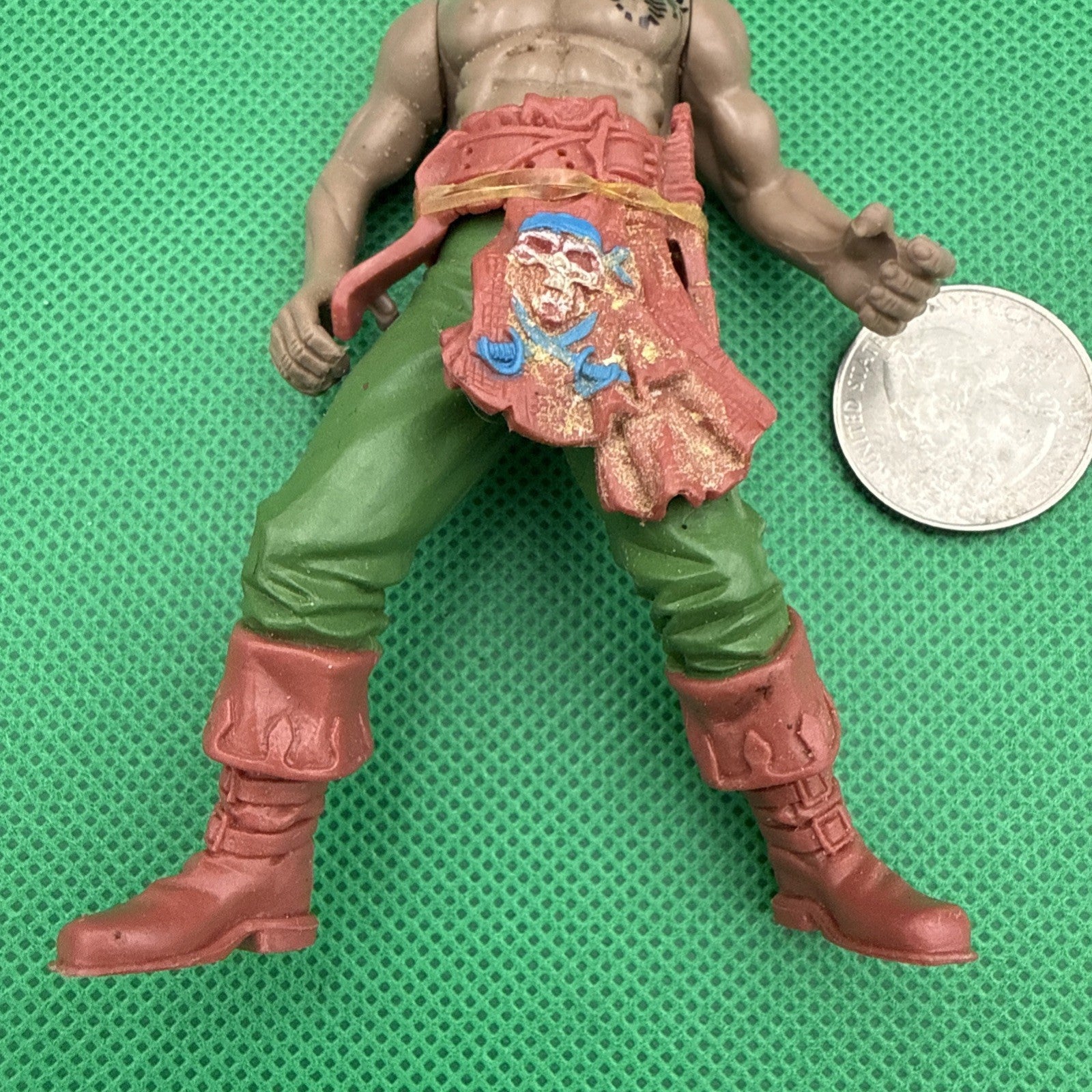 Chap Mei Pirate Expeditions High Seas Menace Scorpion Tattoo 4" Action Figure - toyscardscomics