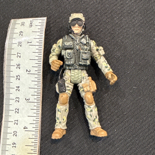 Chap Mei Solider Force Camo Special Ops Soldier 4" Action Figure - toyscardscomics