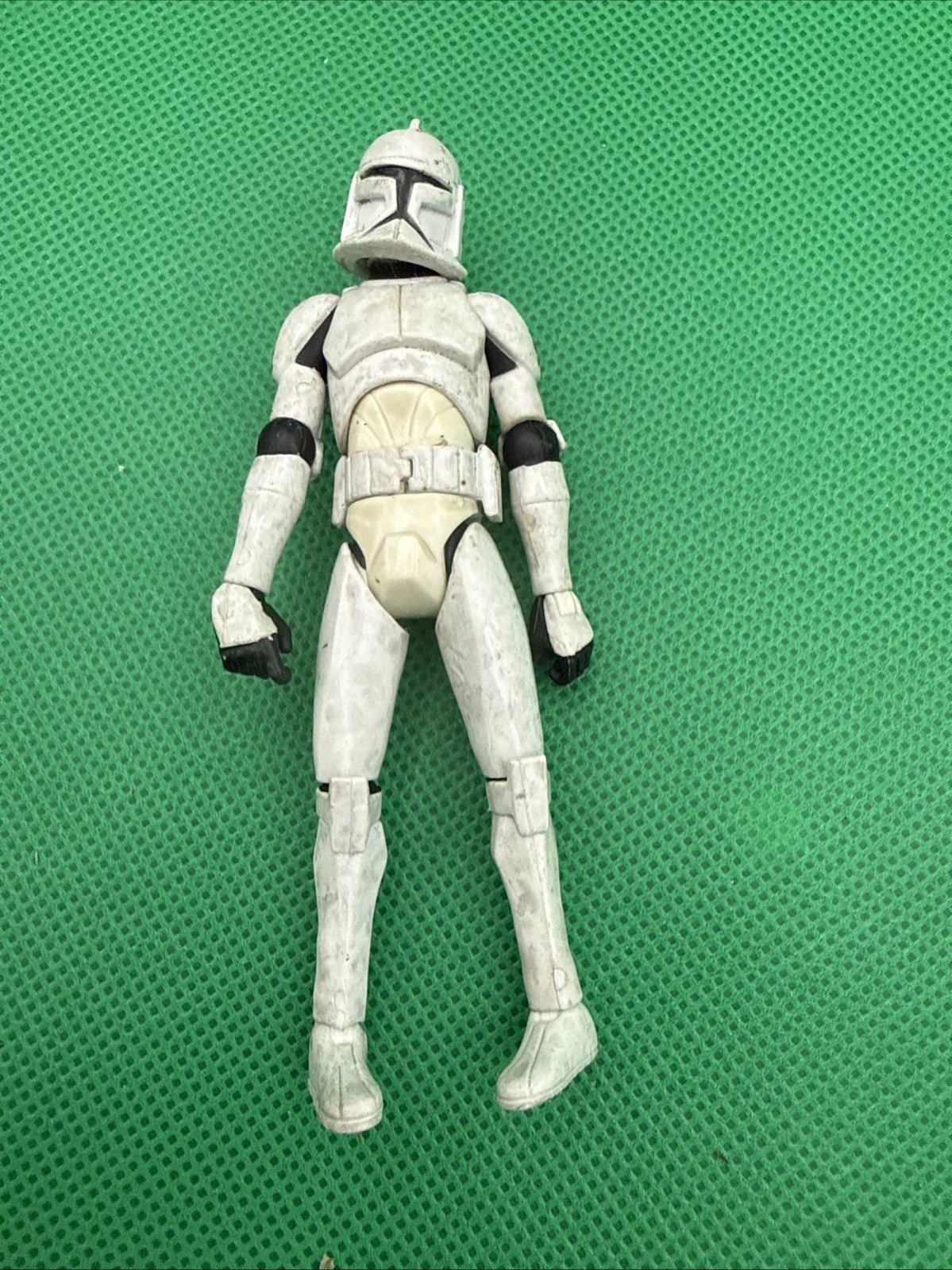 Clone Trooper Star Wars Clone Wars Classic White Animated Dirty(Vintage, Action - toyscardscomics