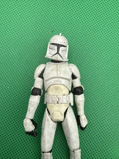 Clone Trooper Star Wars Clone Wars Classic White Animated Dirty(Vintage, Action - toyscardscomics