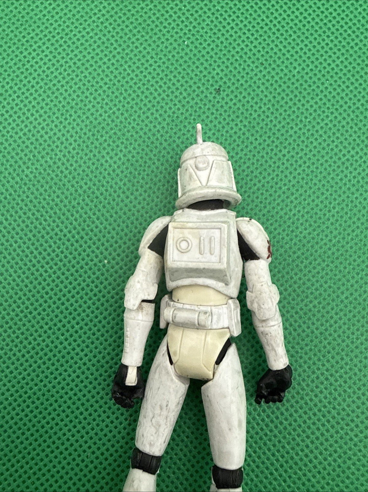 Clone Trooper Star Wars Clone Wars Classic White Animated Dirty(Vintage, Action - toyscardscomics