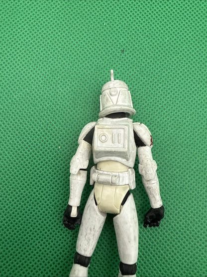 Clone Trooper Star Wars Clone Wars Classic White Animated Dirty(Vintage, Action - toyscardscomics