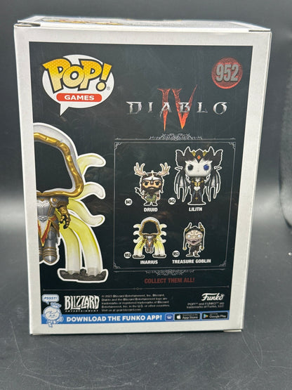 Collectible Funko Pop Games Diablo IV Inarius Vinyl Figure #952 new - toyscardscomics