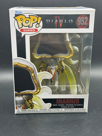 Collectible Funko Pop Games Diablo IV Inarius Vinyl Figure #952 new - toyscardscomics