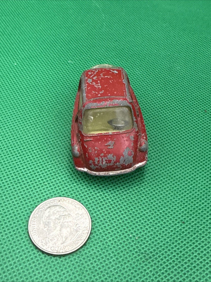 Corgi Toys Red Heinkel - 1 233 Diecast Metal Model Car Read Desc - toyscardscomics