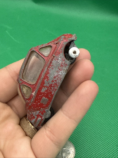 Corgi Toys Red Heinkel - 1 233 Diecast Metal Model Car Read Desc - toyscardscomics