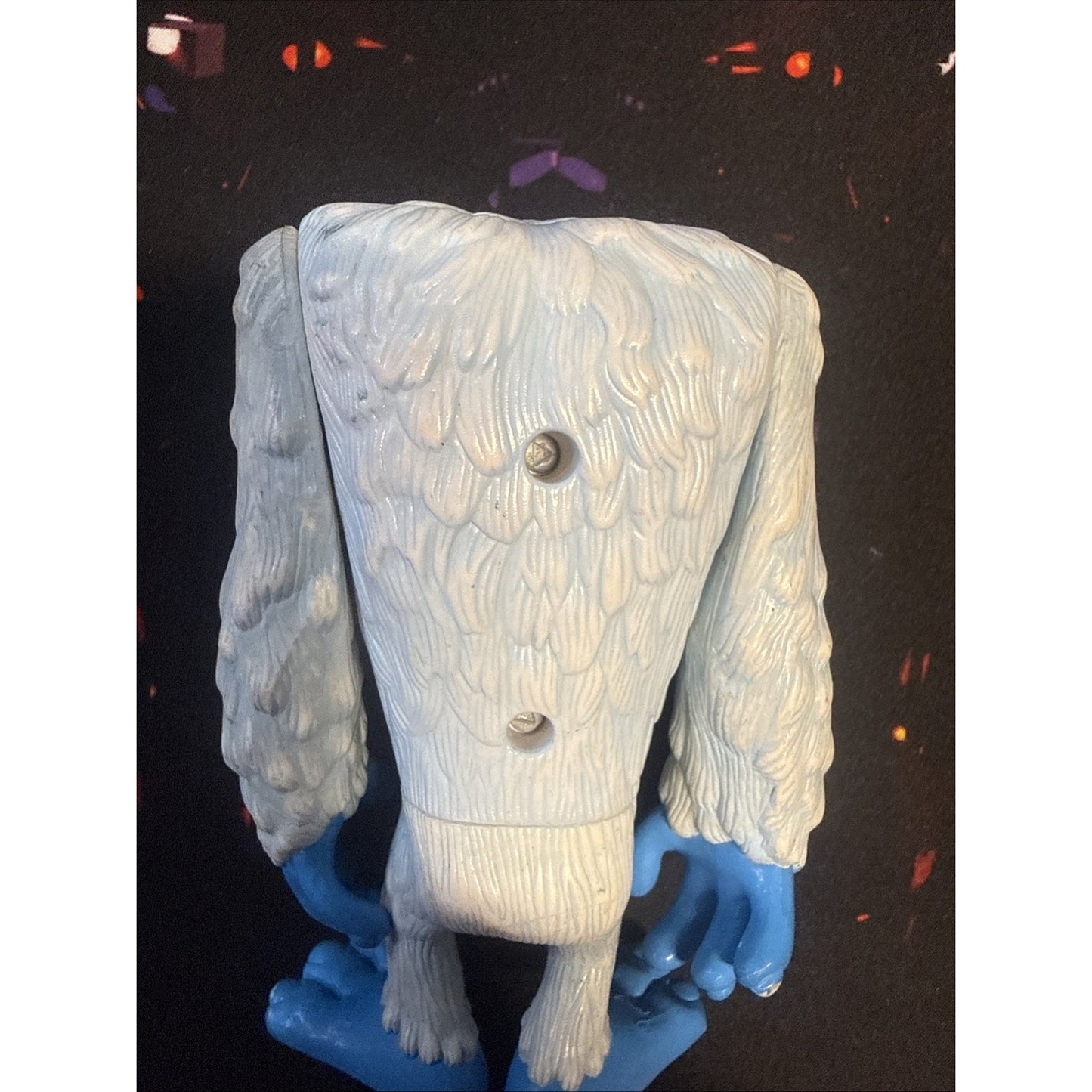 DISNEY PIXAR MONSTERS INC YETI 4.5" FIGURE ABOMINABLE SNOWMAN MCDONALDS TOY