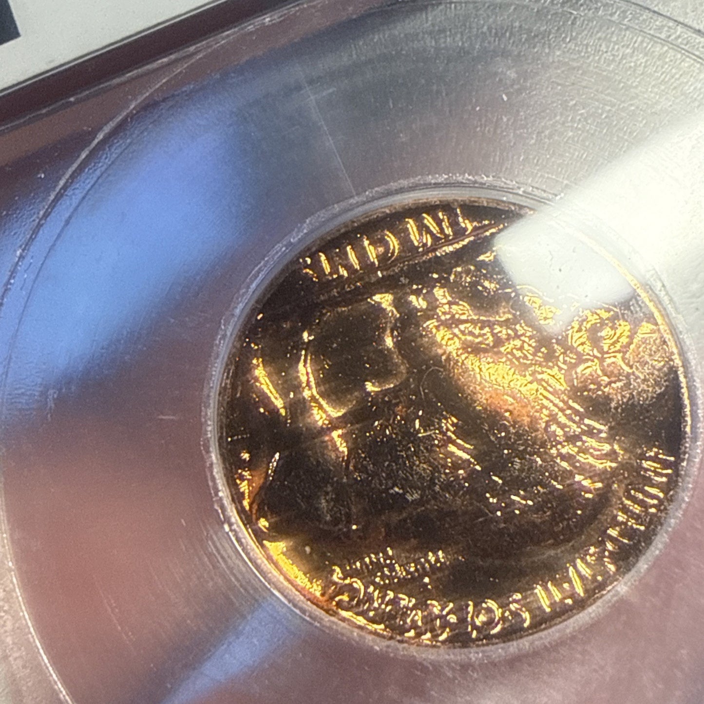 ICG -Genuine Buffalo Indian Head Nickel 1937- Rose Gold Plated