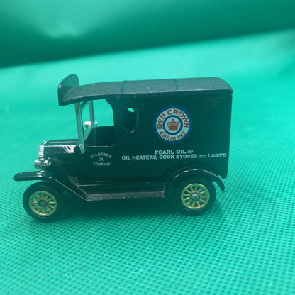 Chevron Black Diecast Metal Replica 1927 Pearl Oil Van - Standard Oil Company