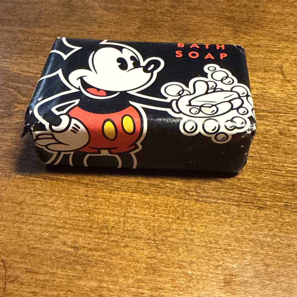 One ( 1 ) Bar of Mickey Mouse Bath Soap 1955 Club Disney Resorts