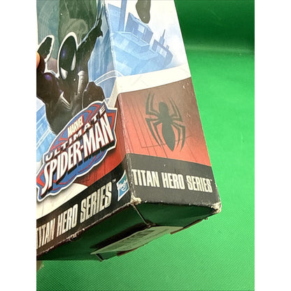 Marvel's Ultimate Spider-Man Hasbro Titan Hero Series Black Suit Figure 12" New
