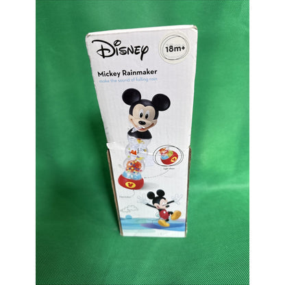 Disney Mickey Rainmaker Toy Lights Up For Infants 18m New in Box