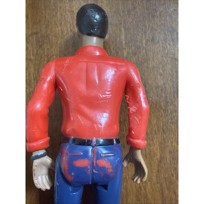 Fisher Price Loving Family Dollhouse African American Dad Man Red Shirt 2002