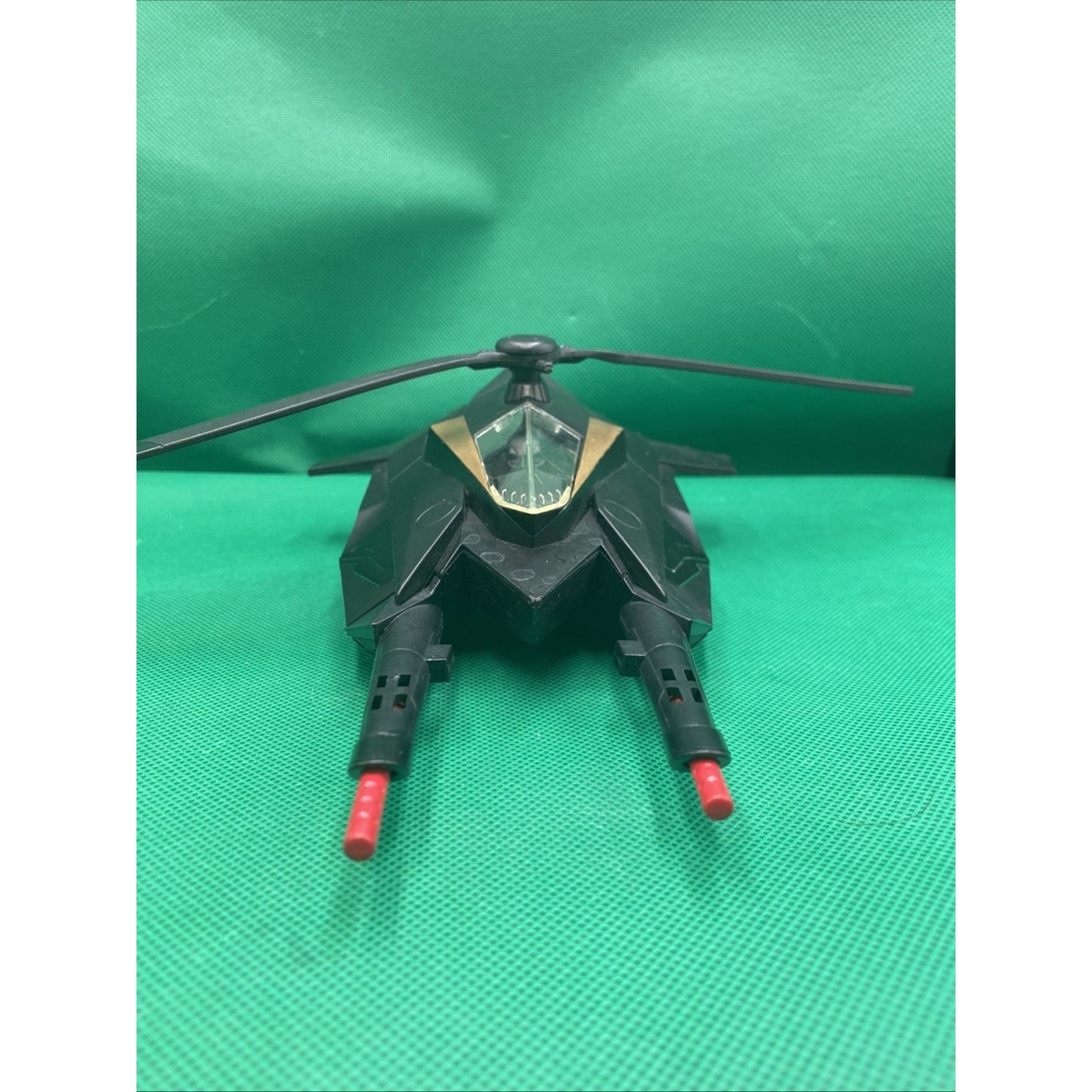Mattel Batman Dark Knight Attack Copter Aircraft Black Helicopter Super Hero