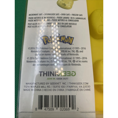 Pokémon Pikachu Silicone Mold Tray 8 Molds 4 Unique Expressions