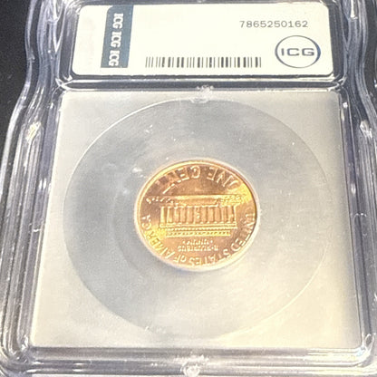 1995 Lincoln Memorial Cent MS69 RD ICG Hutto Signed RARE