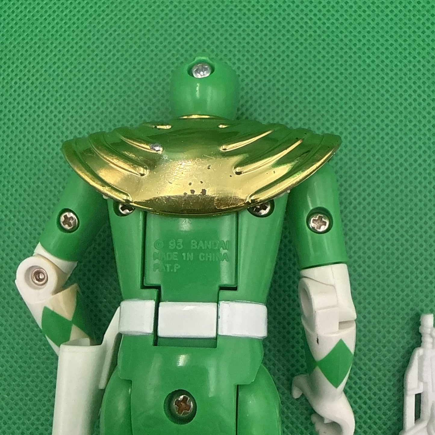 Bandai 1993 Mighty Morphin Power Rangers Flip Head Tommy Green Ranger