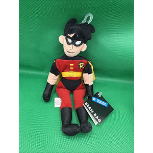 1998 Warner Bros. Studio Store DC Comics Robin Bean Bag Plush NWT