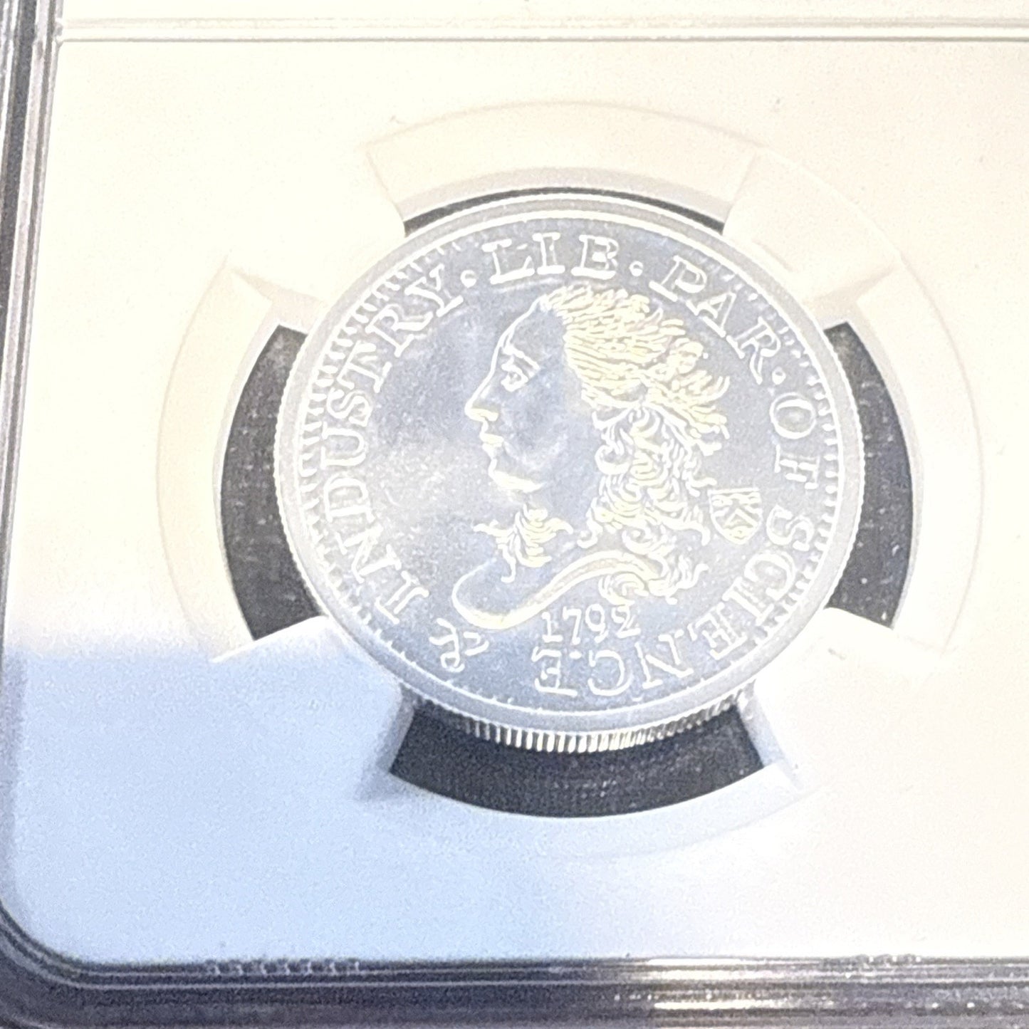 2026 1/2 oz Ascension 5c "1792 Flowing Hair Liberty" NGC MS-70