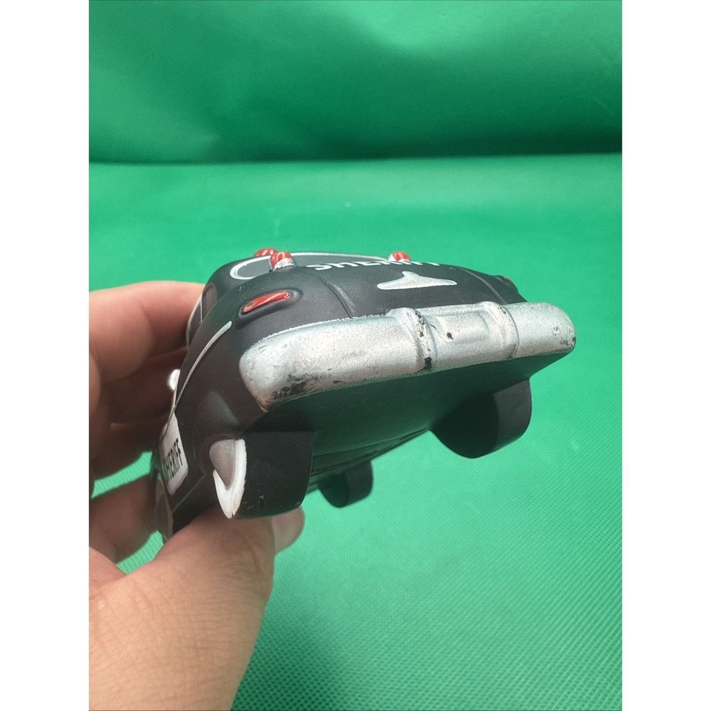 DISNEY PIXAR CARS Sheriff Police Car Vinyl Bath Toy Figure Disney Store