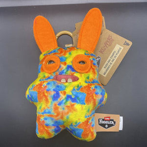 Fuggler Keyring Keychain Rabid Rabbit Plush Funny Ugly Monster 15760K NWT