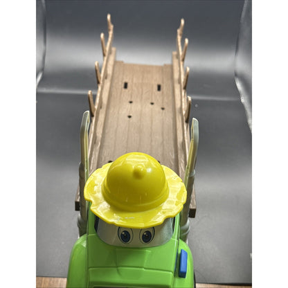 Dino Transporter Truck Kids Toy Removable Bed Tested-works USA Seller