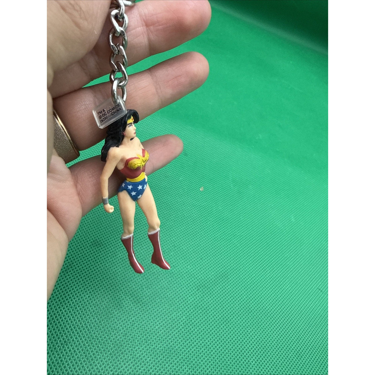 Vintage DC Comic Wonder Woman Keychain