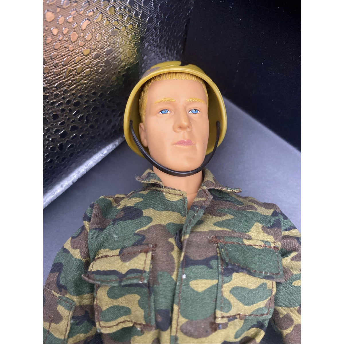 Power Team 12" Action Figure Military Soldier With Uniform Boots Hat Accessories