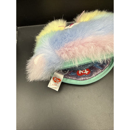 TY Fashion Beanie Boos "Heather" the Cat Mini Purse Strap Missing