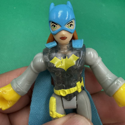 Imaginext DC Super Friends BATGIRL figure clear Bat-Tech version