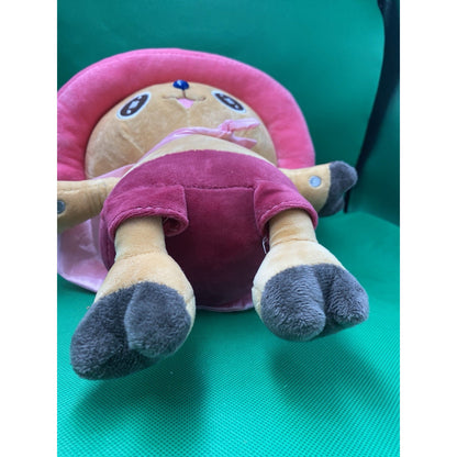 One Piece 18 inch Pink Hat Chopper Big Plush Round1 Exclusive