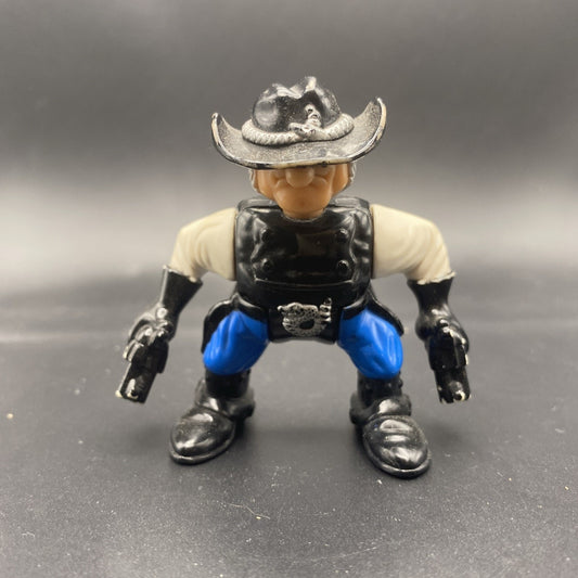 1996 Fisher-Price Great Adventures Wild West Western Town Cowboy Bandit Figure