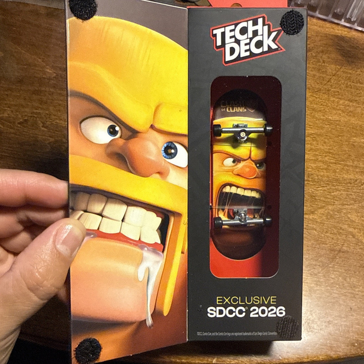 2026 SDCC EXCLUSIVE Spin Master Tech Deck Clash of Clans - New