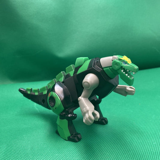 Transformers 7 Grimlock Figure Green 2016 McDonalds Dinosaur Dino