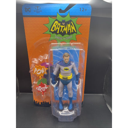 McFarlane Toys Retro Batman 66 Classic TV Batman Unmasked Action Figure New