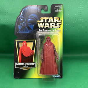 Hasbro Star Wars The Power Of The Force Emperor's Royal Guard With Force Pike 4+