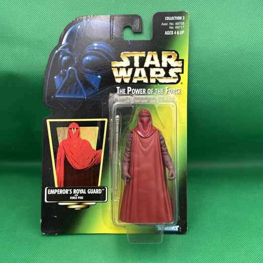 Hasbro Star Wars The Power Of The Force Emperor's Royal Guard With Force Pike 4+