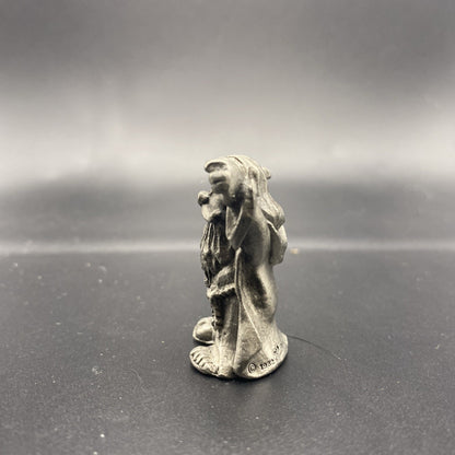 METALWARE HUDSON 1982 NOAH MINIATURE 1" PEWTER FIGURE #2349