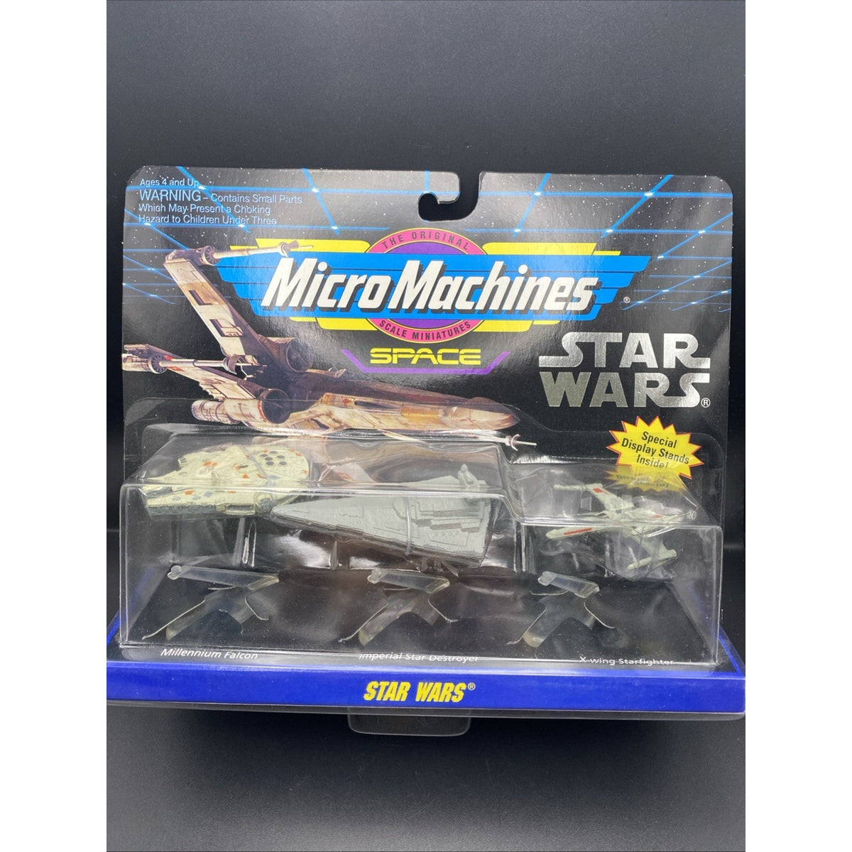 Vintage 1993 Micro Machines Star Wars Collection #1 Sealed X-wing Falcon S1