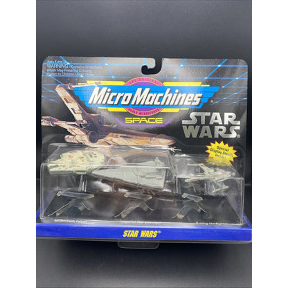 Vintage 1993 Micro Machines Star Wars Collection #1 Sealed X-wing Falcon S1